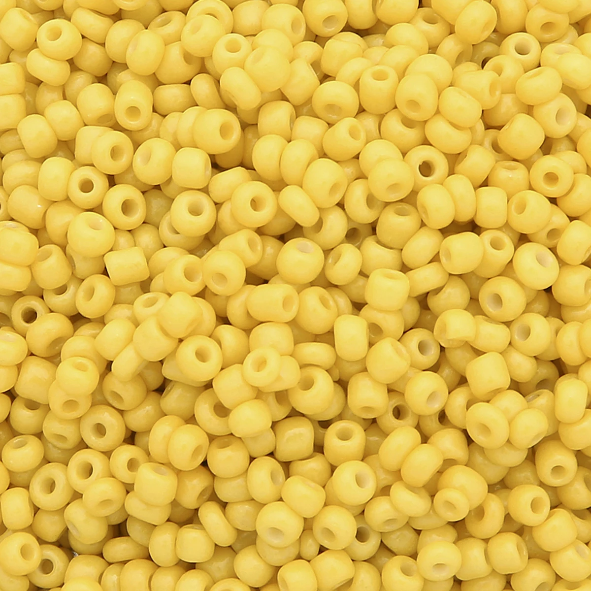 Premium Solid Color Glass Rice Beads for Jewelry Making & DIY Accessories