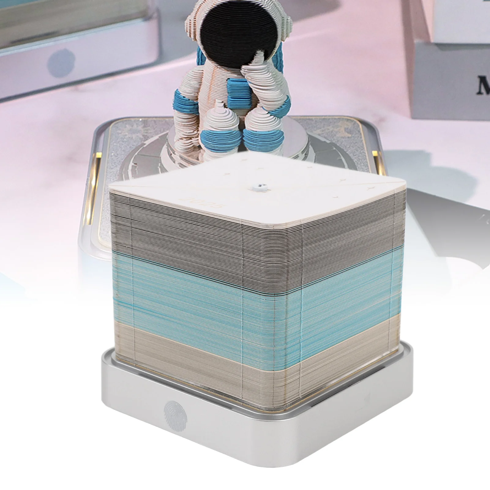 3D Art Calendar Memo Pad 2025 Handmade Decorative Creative 3D Memo Pad  Effective Reminder Multifunctional for School