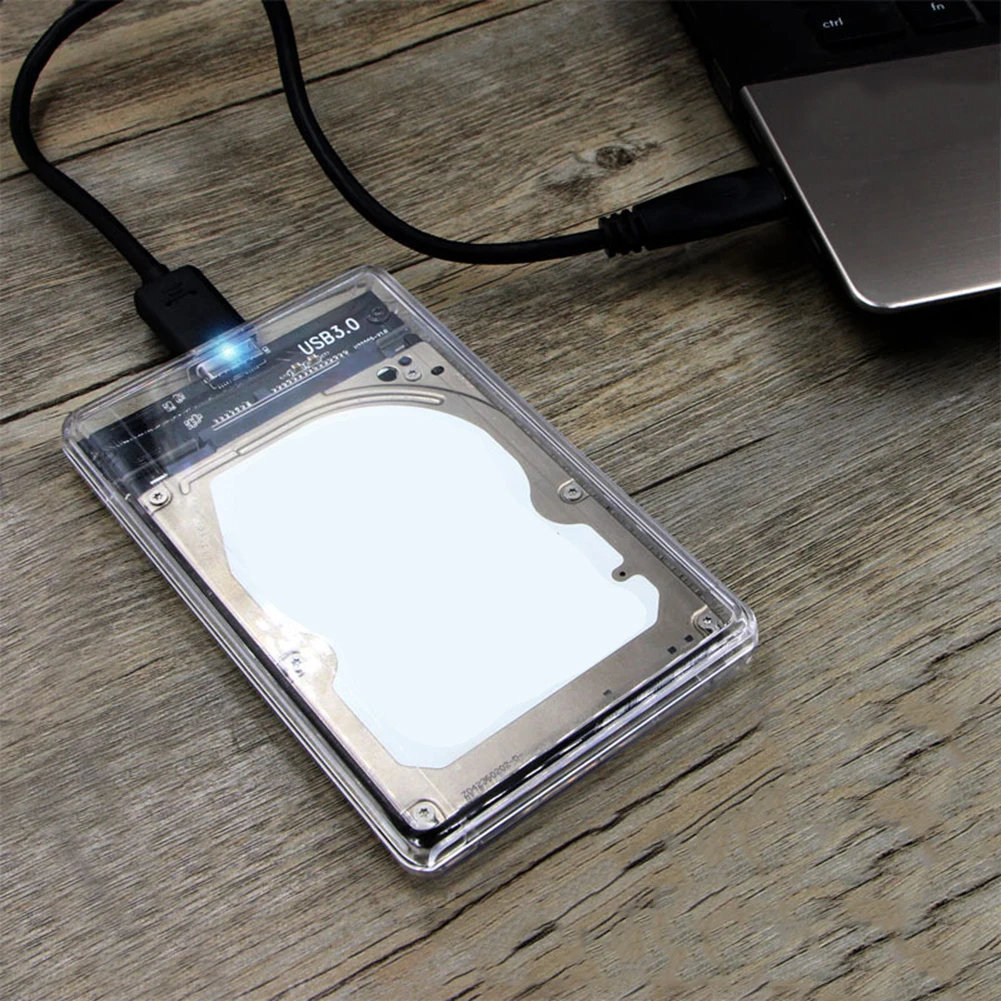  2.5 ġ HDD SSD ̽ ڽ, SATA-USB 3.0 ϵ ̺ Ŭ