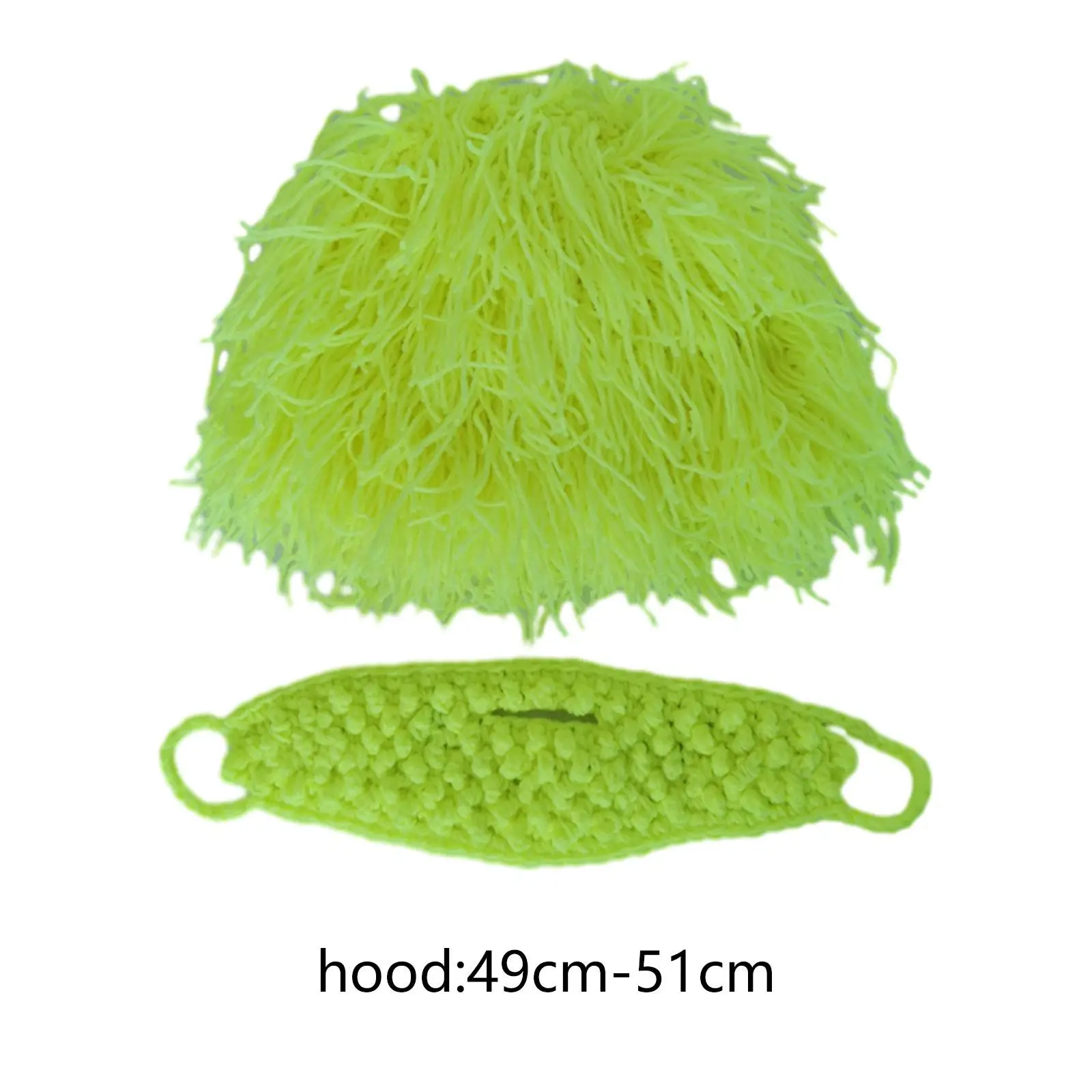 Knitted Hat Beard Hat Dress up Prop Windproof Warm Men Women Cap Warm Knitted Beanie for Riding Cycling Snowboarding
