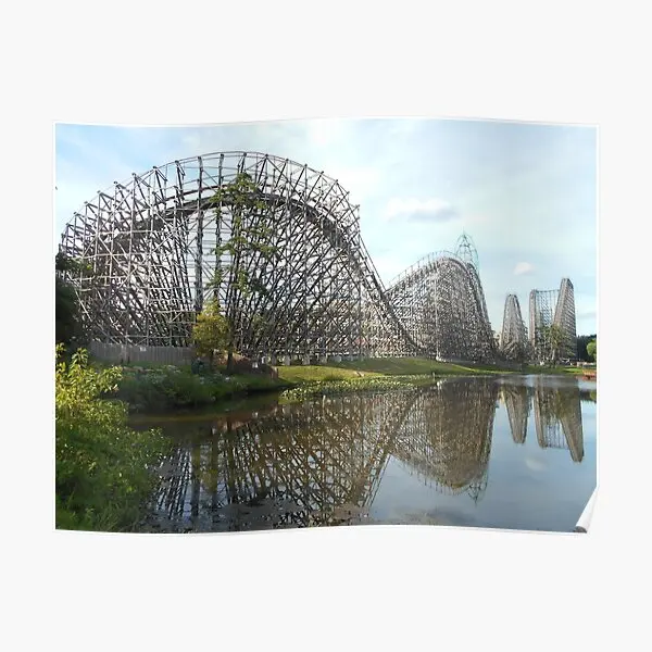 El Toro Six Flags Great Adventure Roll Poster Print Decor Painting Wall Home Picture Art Decoration Modern Murale No Frame