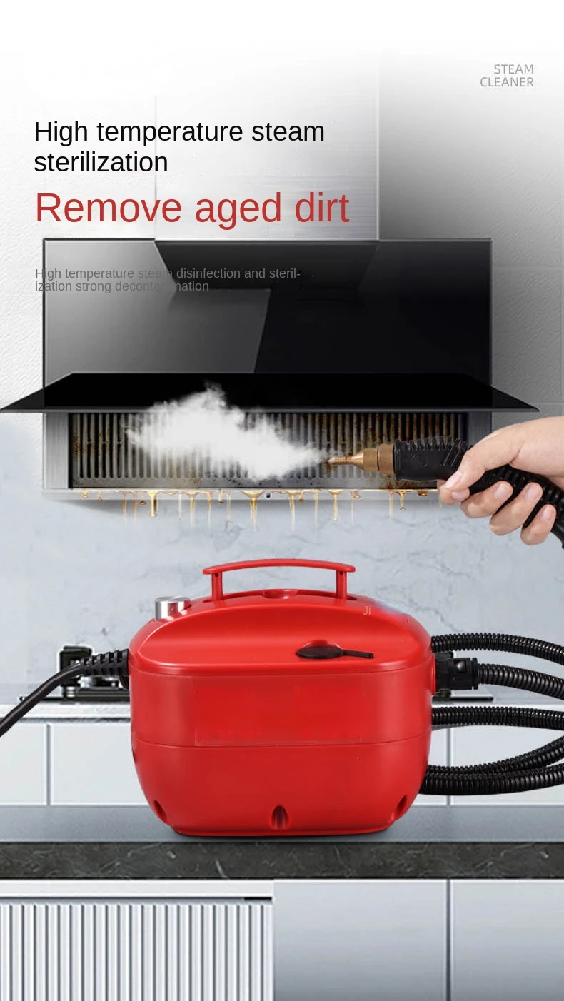 Description Picture 2 of itemHousehold Handheld Electric Steam Cleaner For Cleaning Kitchen Hood Air Conditioners 110V 220V