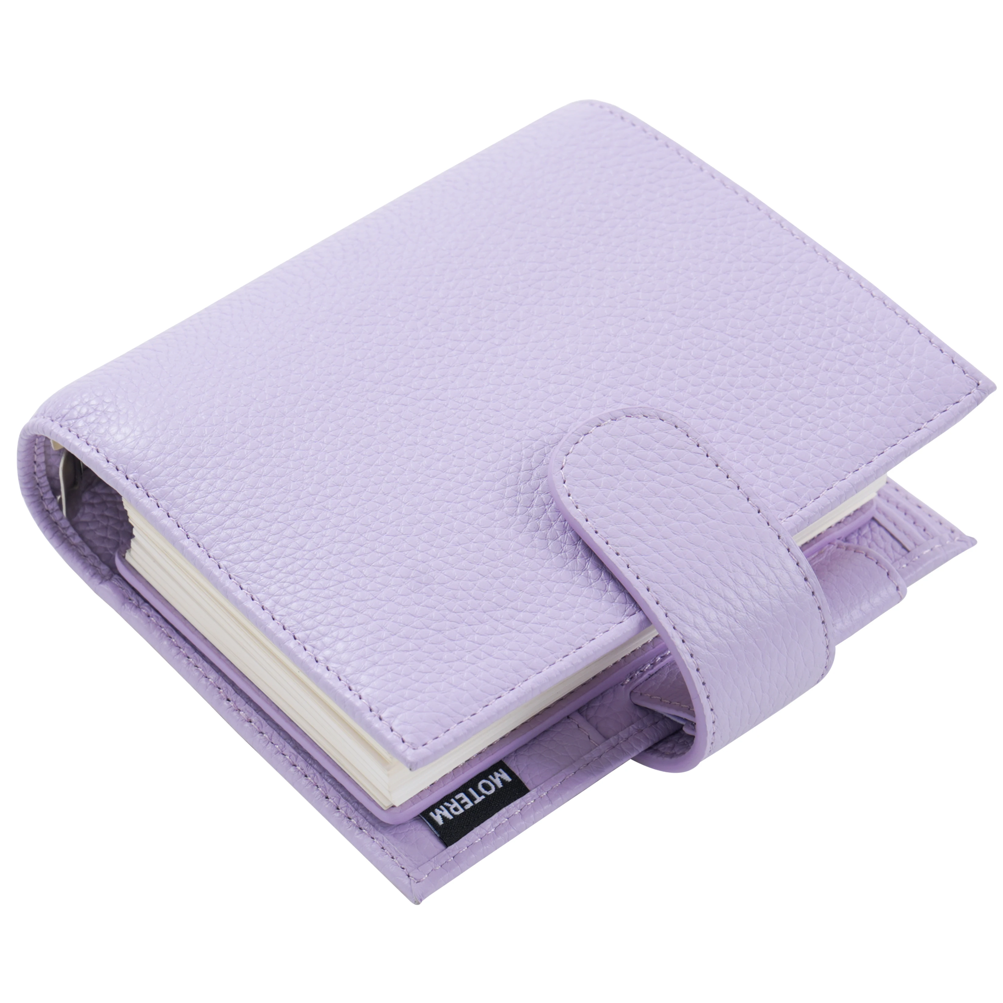 中古 Moterm (モータム) リュクス ポケットシステム手帳 本革 ミニ6