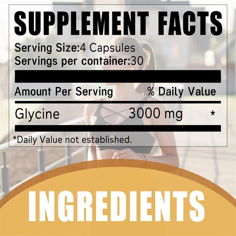 Glycine promotes relaxation restful sleep supports cognitive function emotional balance neurological health