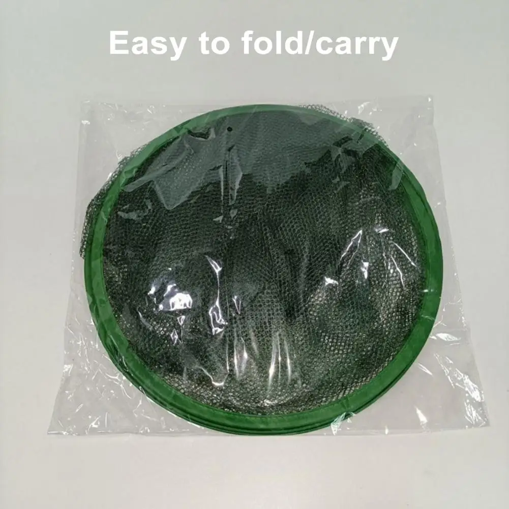 Fishing Net Foldable Fishing Net Portable Prawn Baits Crab Shrimp Net Drop Landing Fishing Pier Harbors Pond Crab Catch