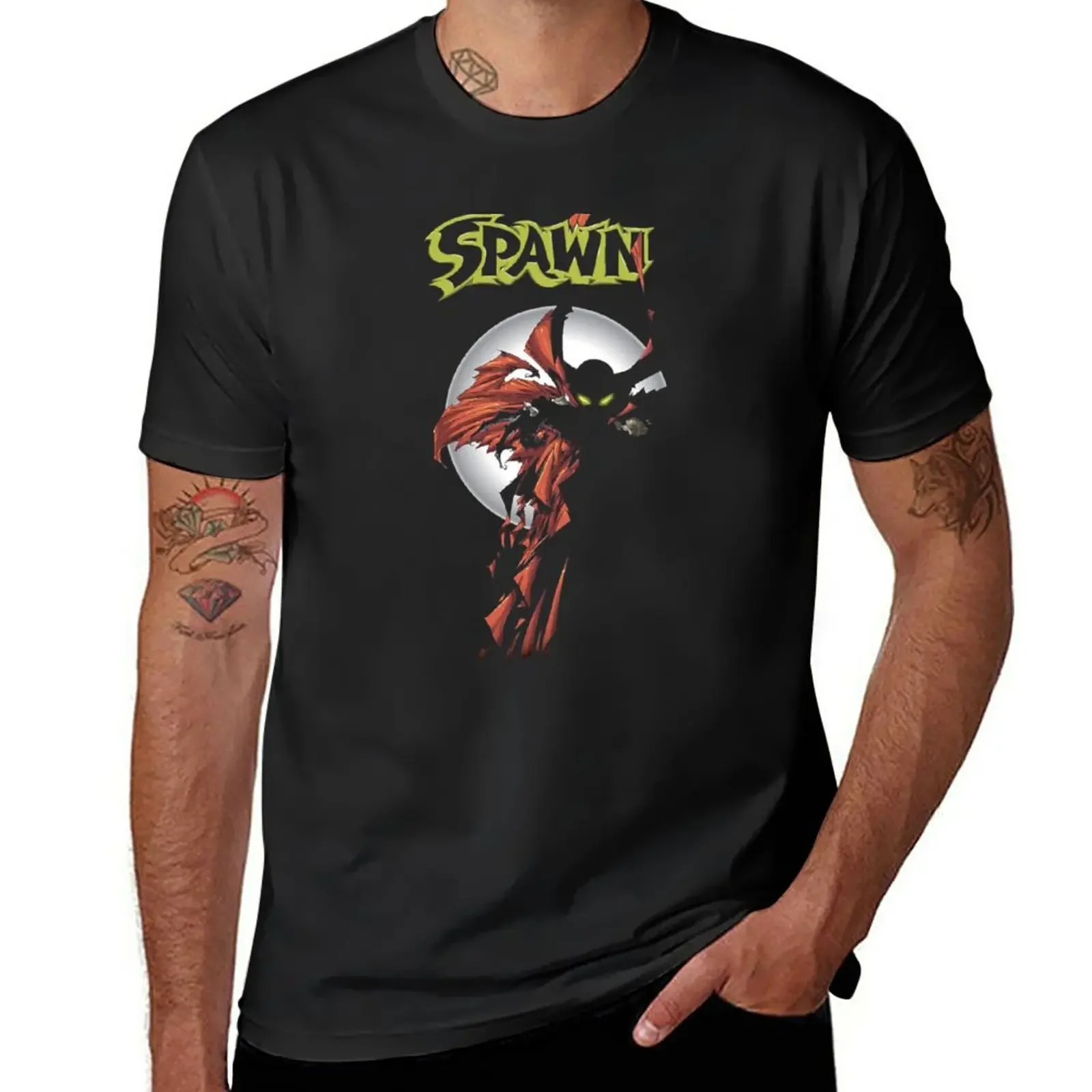 T-Shirt Vintage Spawn - Hell Spawn Camicetta Sublime T-Shirt Nere Per Uomo