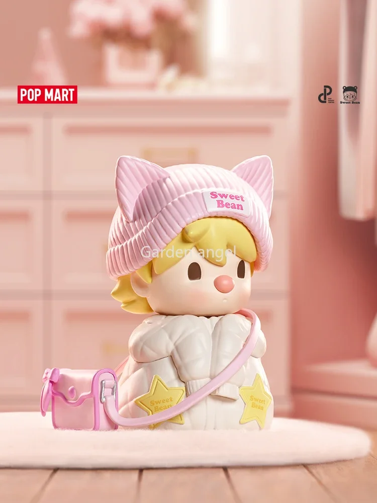 

POP MART Little Sweet Bean Grow Up Quickly Cute Elevator Toy Kawaii Doll Collection Figurine Model Action Figure Toy Mystery Box
