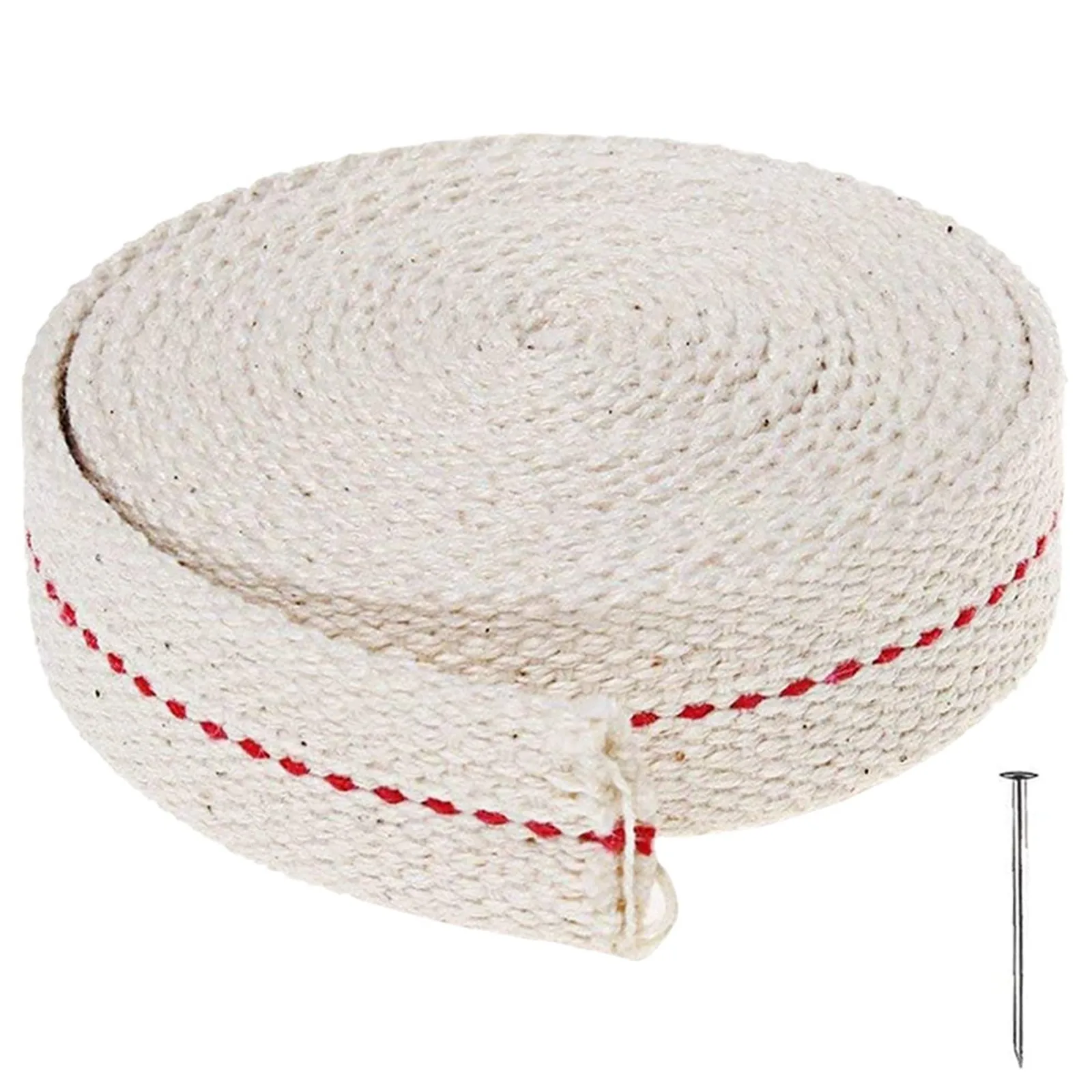 Kerosene Lamp Wick Braided Cotton Wick 2cm Width Flat Horse Lamp Replacement Portable Horse Supplies 1Meter Long