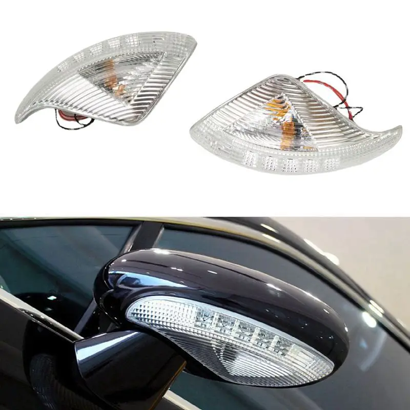 2 Stück Links Rechts Seite Spiegel Indikator Blinker Licht Lampe