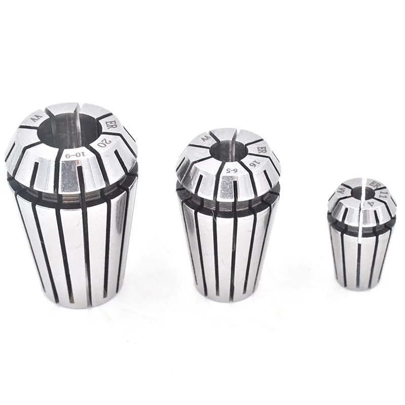 Collet Set ER11 ER16 ER20 ER25 ER32 ER40 High Precision 0.008mm 0.015mm Tools Holder Clamping Lathe Machine Parts