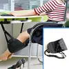 Comfort Airplane Footrest Hammock Under Desk, Premium Memory Foam Foot Resting for Feet and Heel Travel Office 5