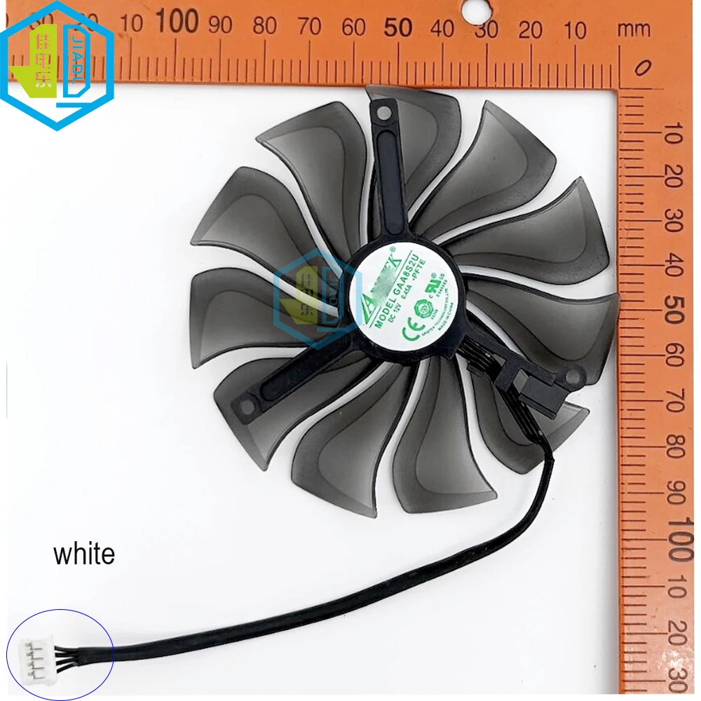Placa de Vídeo Gráfica Gpu Ventilador de Refrigeração para Palit Geforce Rtx2060 Rtx2080 Rtx2070 Gamerock Jetstream Rtx 2080 12v 95 mm 4pin Gaa8s2u - Imagem 2