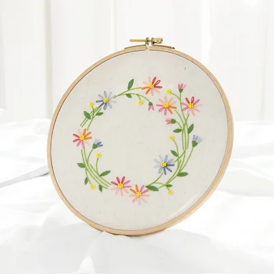 Hand-embroidered Flowers Between The Fingers Fabric Three-dimensional  Ribbon Embroidery Hanging Paintings Su Embroidery Gifts - Hanfu - AliExpress
