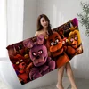 Fnaf Five-nights-At-Freddys Anime Towel Microfiber Beach Towel Absorbent Quick dry Soft Yoga Swimming Resort Mountain Climbing 5