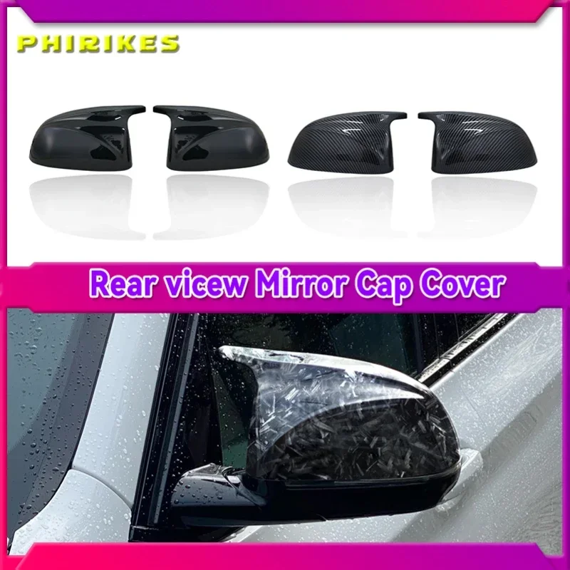 

Car Side Door Rearview Side Mirror Cover Cap For BMW BMW G01 G02 G05 X5 G06 X6 G07 X7 M Style Parts Styling
