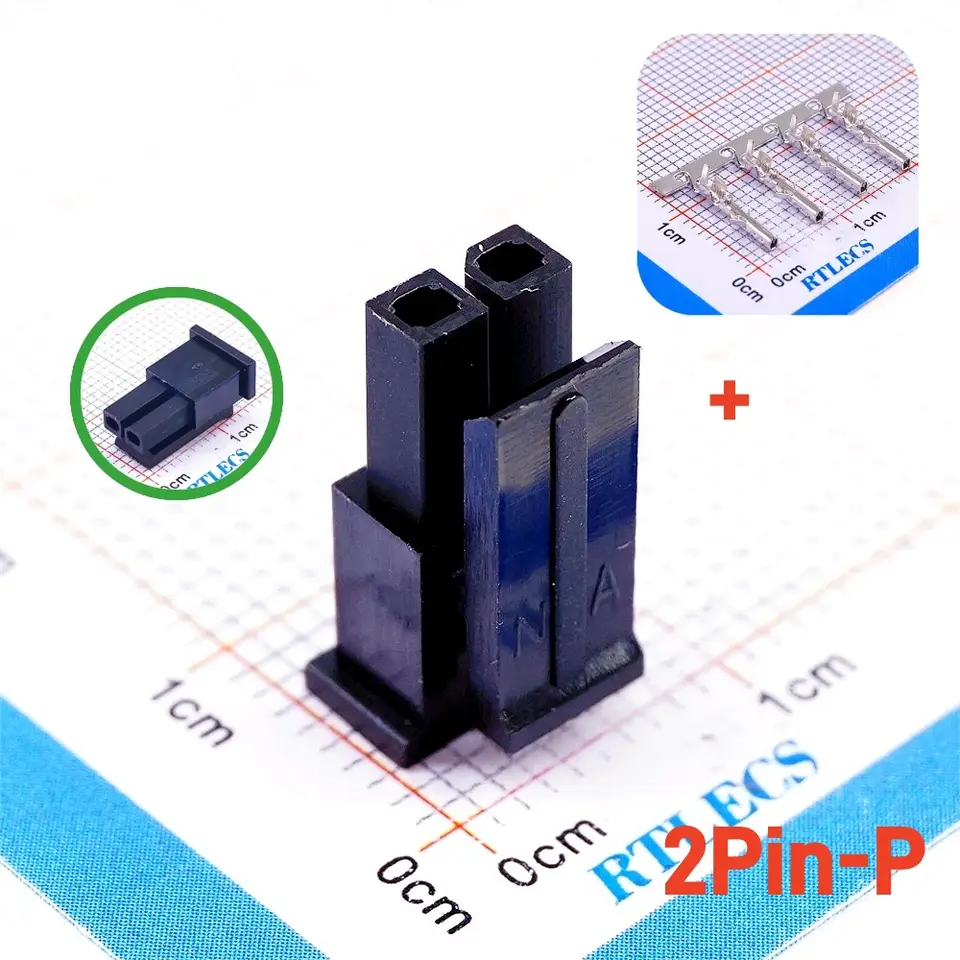 10 100 Sets Micro-Fit 3.0 MM Connector Single Row Male Housing Plug 1x2 2 Pin 3 4 5 6 7 8 9 10 Pin/Matching Female Terminal image 8