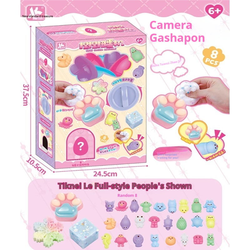 New pattern kneading and twisting  egg machine blind box toy decompression toy developmental toys Children's Christmas Gift