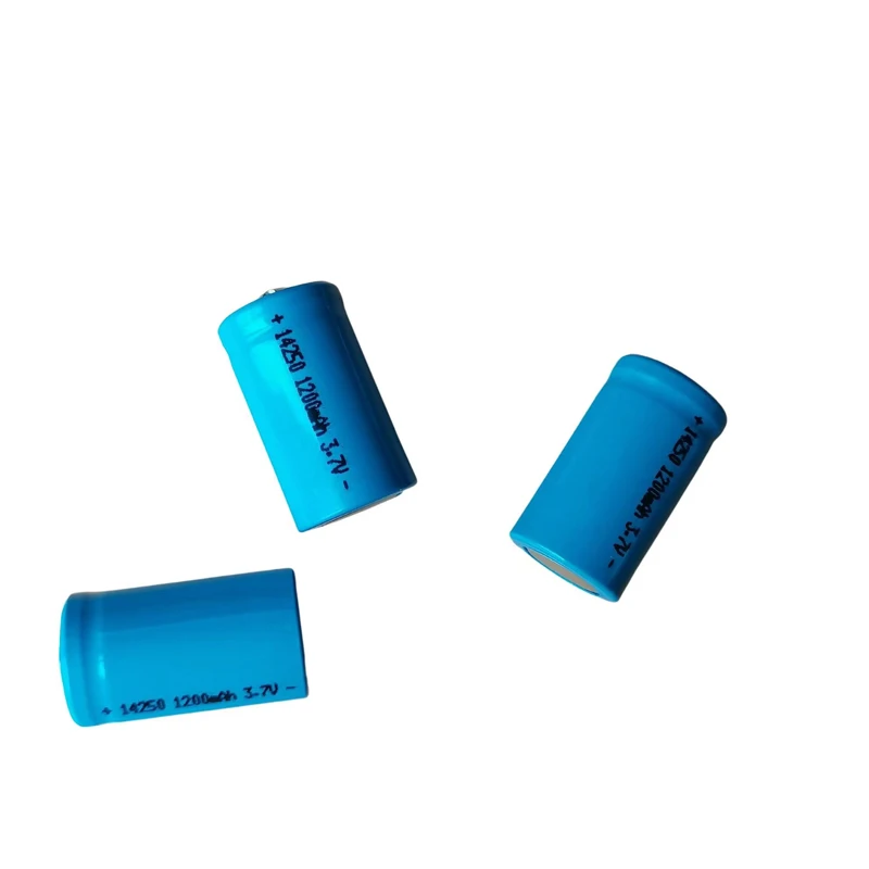 Replacement battery 14250 3.7V 1200mAh rechargeable lithium