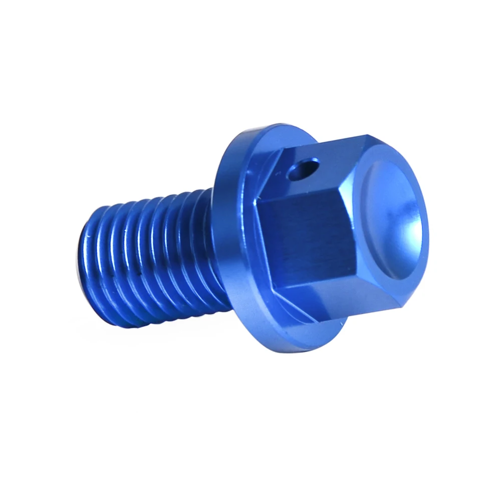 NiceCNC 모토크로스 마그네틱 오일 드레인 볼트 플러그, 야마하 YZ450F YZ125 YZ250F YZ250FX YZ450FX WR250F WR450F YZF WRF 250 450