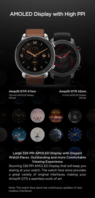 Amazfit Zepp Xiaomi Amazfit Gtr 47mm Watch Faces HOT Amazfit Gtr