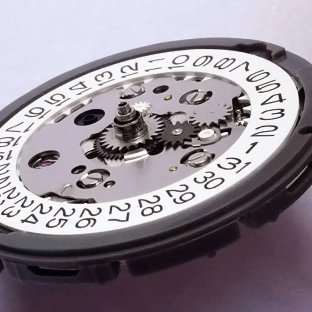 王冠と本革の時計の動き,nh34a nh34 gmt,時計の交換部品,黒と白,datew 