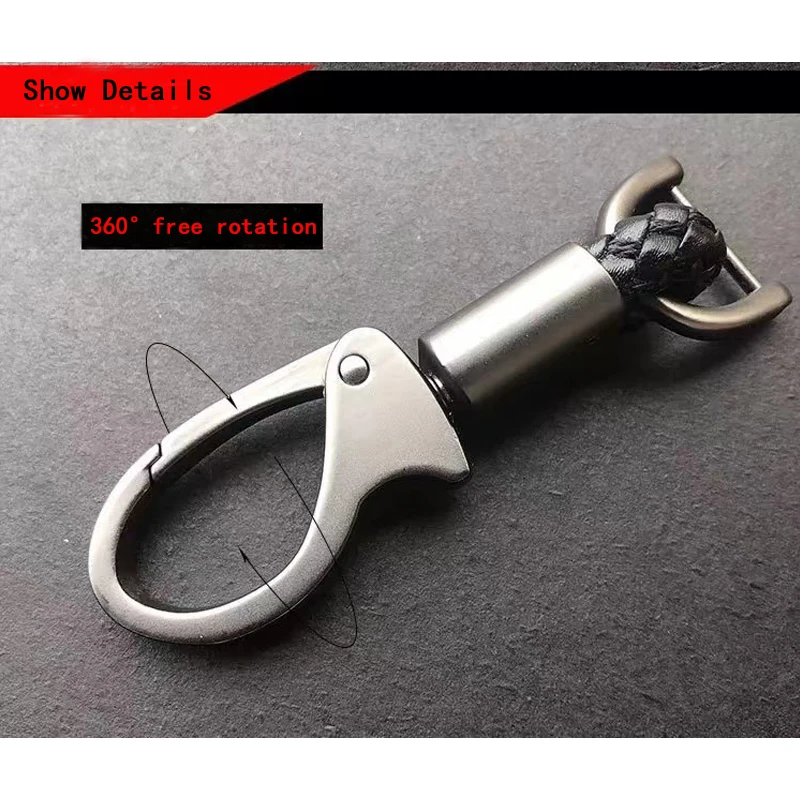 혼다 섀도우 VT 400 600 750 1100 VT400 VT600 1300 액세서리, 맞춤형 로고 오토바이 꼰 로프 키링 금속 키체인