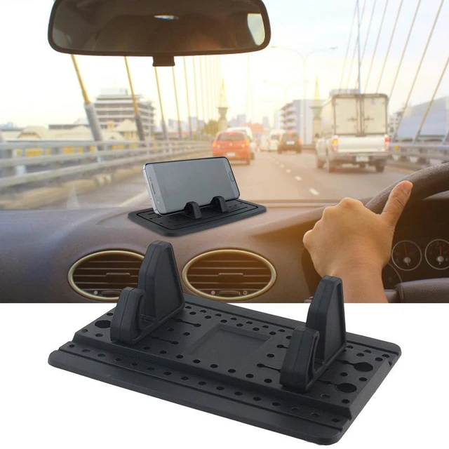 Universal Anti-slip Car Silicone Holder Mat Pad Dashboard Stand Mount For  Phone GPS Bracket Mount Dashboard Phone Stand - AliExpress