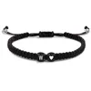 97327-0c8314.jpg 26 lettres initiales coeur Bracelets à la main réglable A-Z nom tressé Bracelets pour femmes hommes amitié bijoux cadeaux