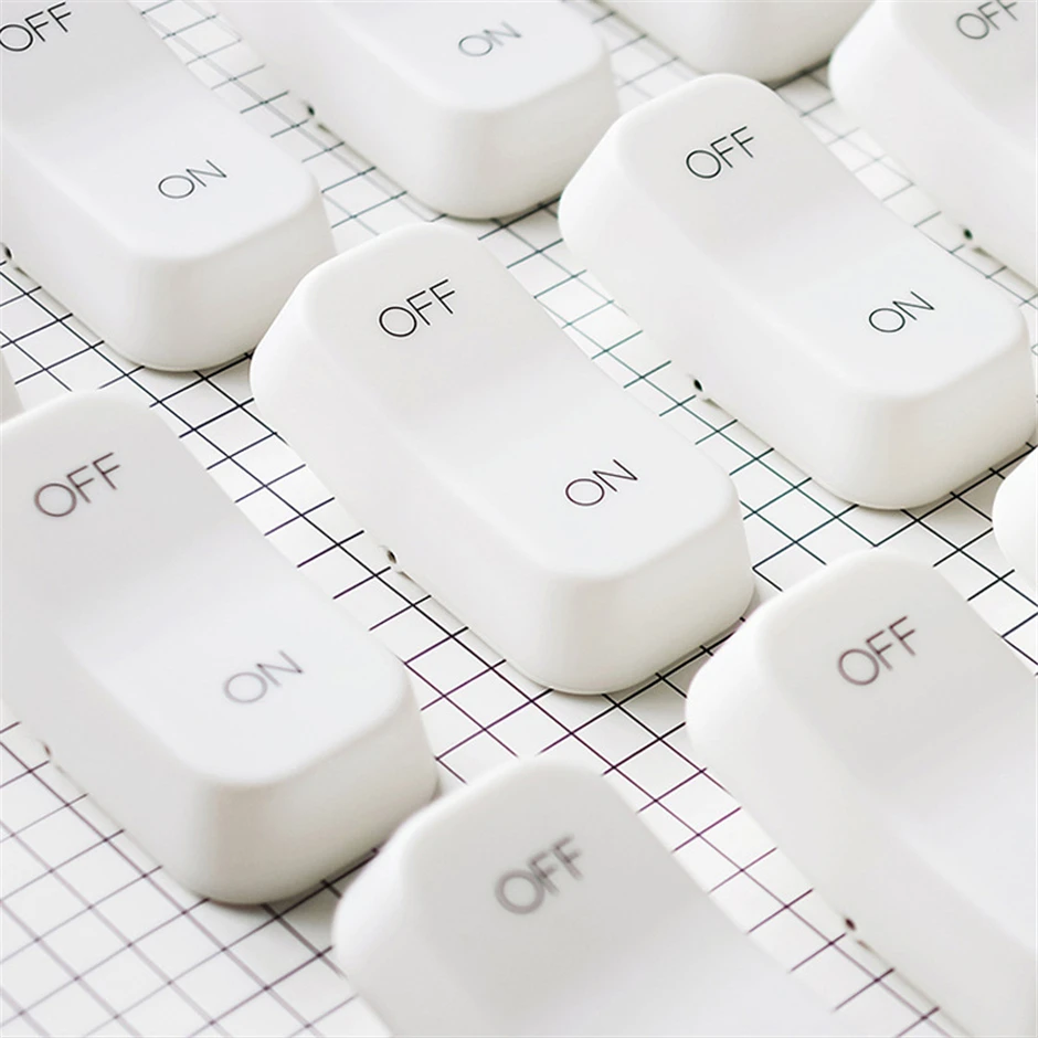 الإبداعية تشغيل/إيقاف التبديل النمذجة LED ضوء اللي...