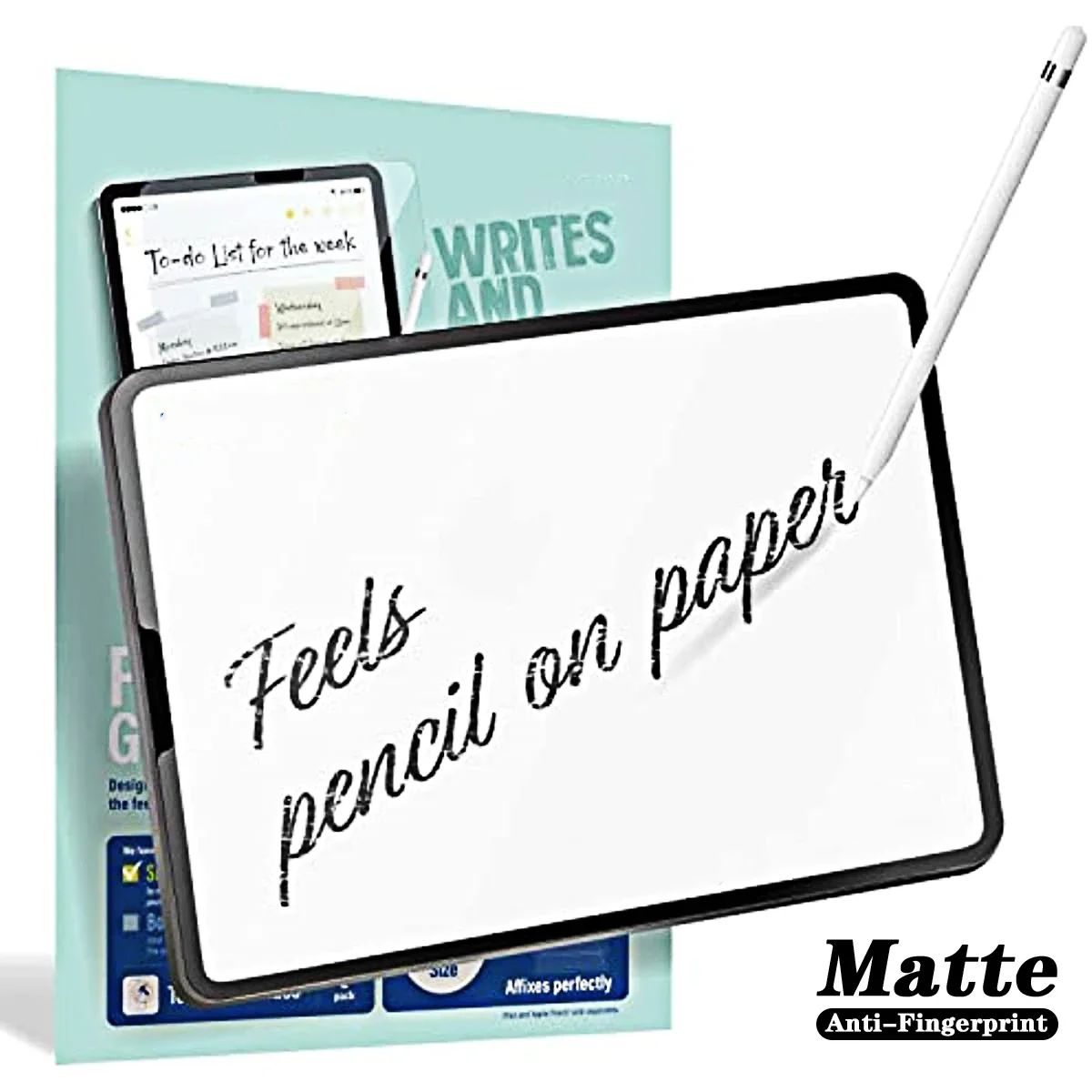 Protetor de Tela de Textura de Papel para Ipad Matte Pet Drawing Paper Film Premium Paperfeel Film Ipad Pro 11 12.9 Air 3