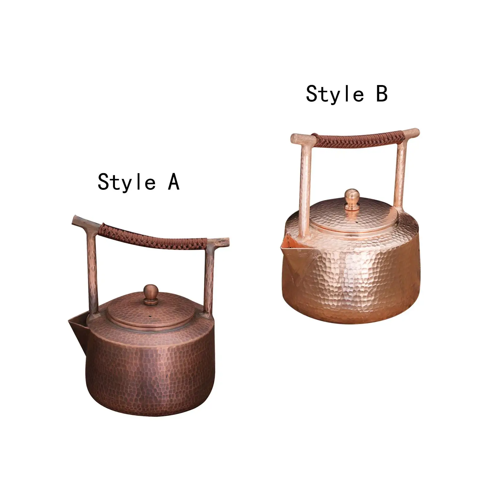 1.2 Liter Solid Copper Tea Pot Kettle 5.5x7.4inch Traditional for Gas Electric 1.2 Liter Solid Copper Tea Pot Kettle 5.5x7.4inch Traditional for Gas Electric
