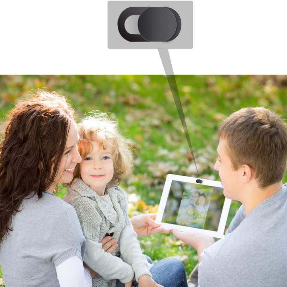 Privacy Slider Covers - Anti-Spy Webcam and Camera Protection for Laptops, Tablets, and Mobile Phones