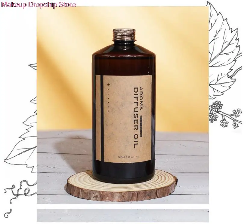 100ml Hilton Plant Home Fragrance Oil Reed Diffuser Refill Oil Aromatherapy Diffuser Essential Replacement Shangri-la