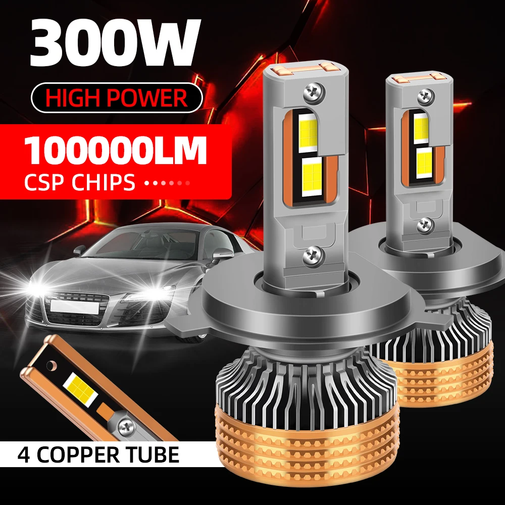 2x 300W LED Headlight Bulbs 1