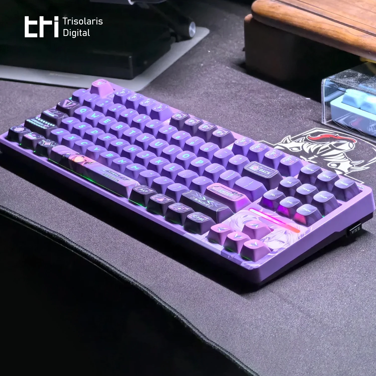 VGN V87Pro メカニカル キーボード,3 つの接続モード,8000mah VGN V87/V87pro 3 モードメカニカルキーボード接続カスタマイズ