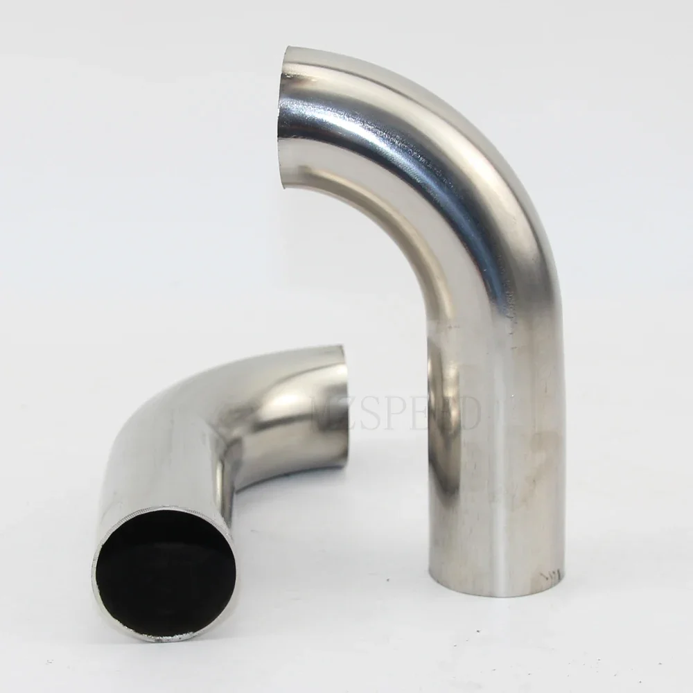 19/25/32/38/51/63mm Stainless Steel 304 OD Elbow 90 Degree  Welding Elbow Pipe Connection Fittings 19 32 38 51 76 102mm stainless steel 304 od elbow 90 degree sanitary welding elbow pipe connection fittings polishing food grade