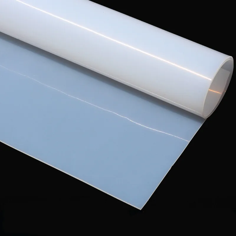 

Silicone rubber sheet 1/1.5/2/3/4/5mm thickness board film 500*500mm width thin board white rubber seal gasket