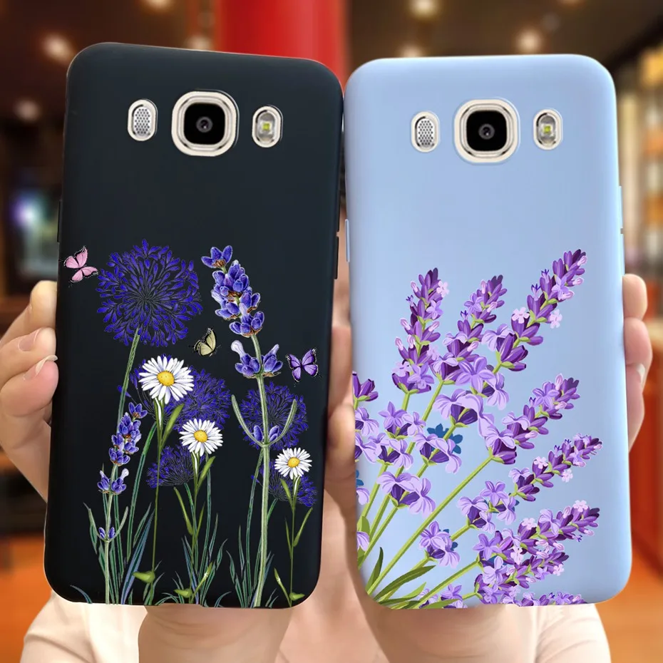 Floral Print Soft TPU Silicone Phone Case – Cute and Durable Back Cover