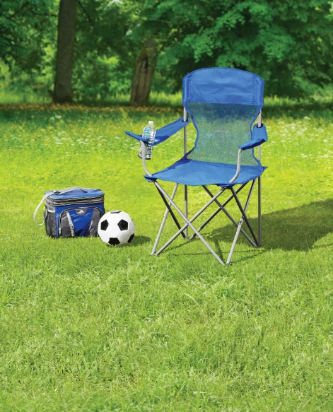 Folding Camping Chair w/Cup Holder 1