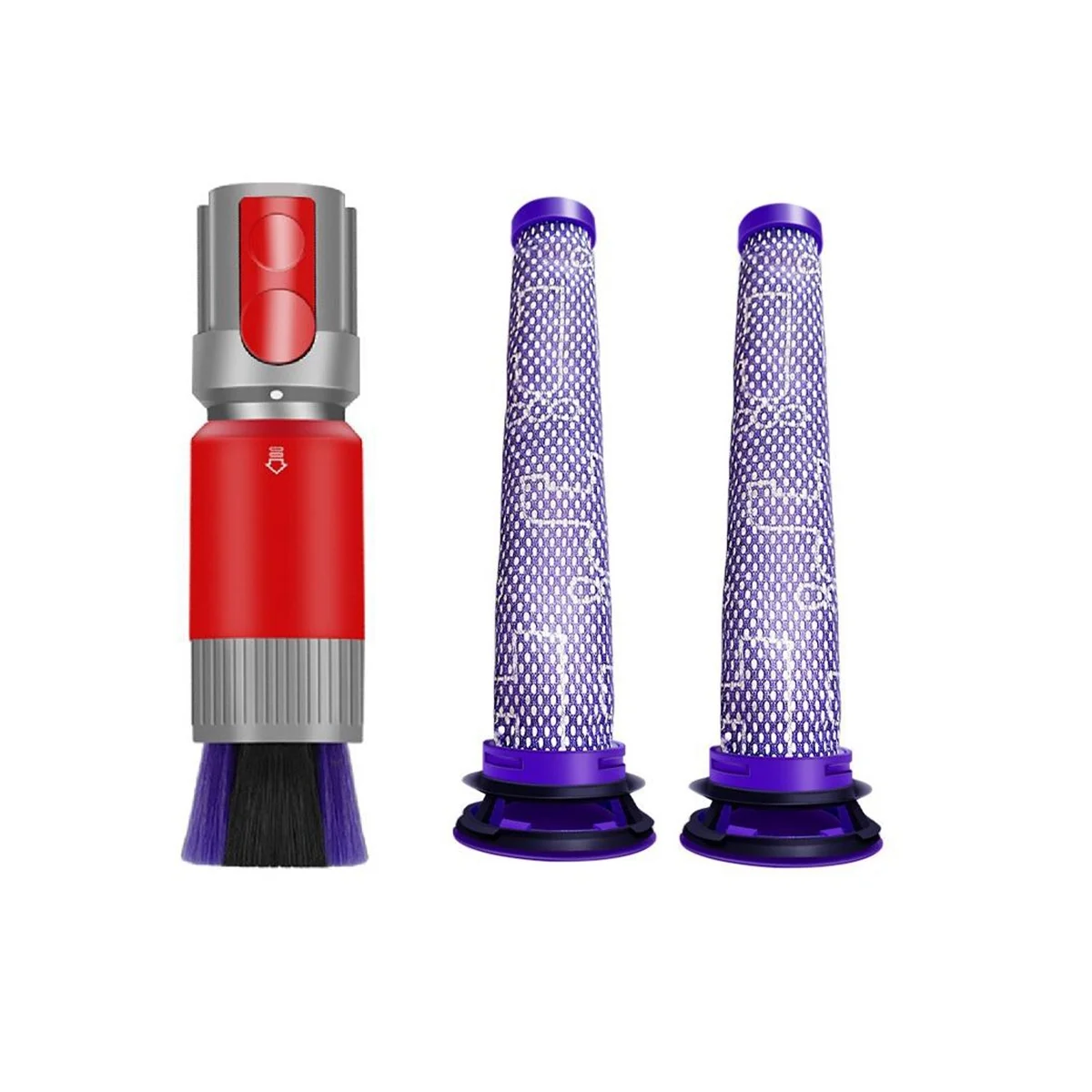 Suitable for V7 V8 Vacuum Cleaner Traceless Dust Removal Soft Brush Ultra-Narrow Gap Suction Head
