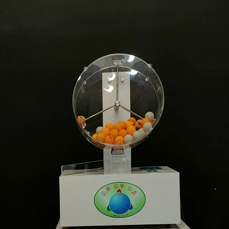 JT40 Desk top mini lottery balls machine roleta cassino bingo juego de mesa casino roulette bolas bingo