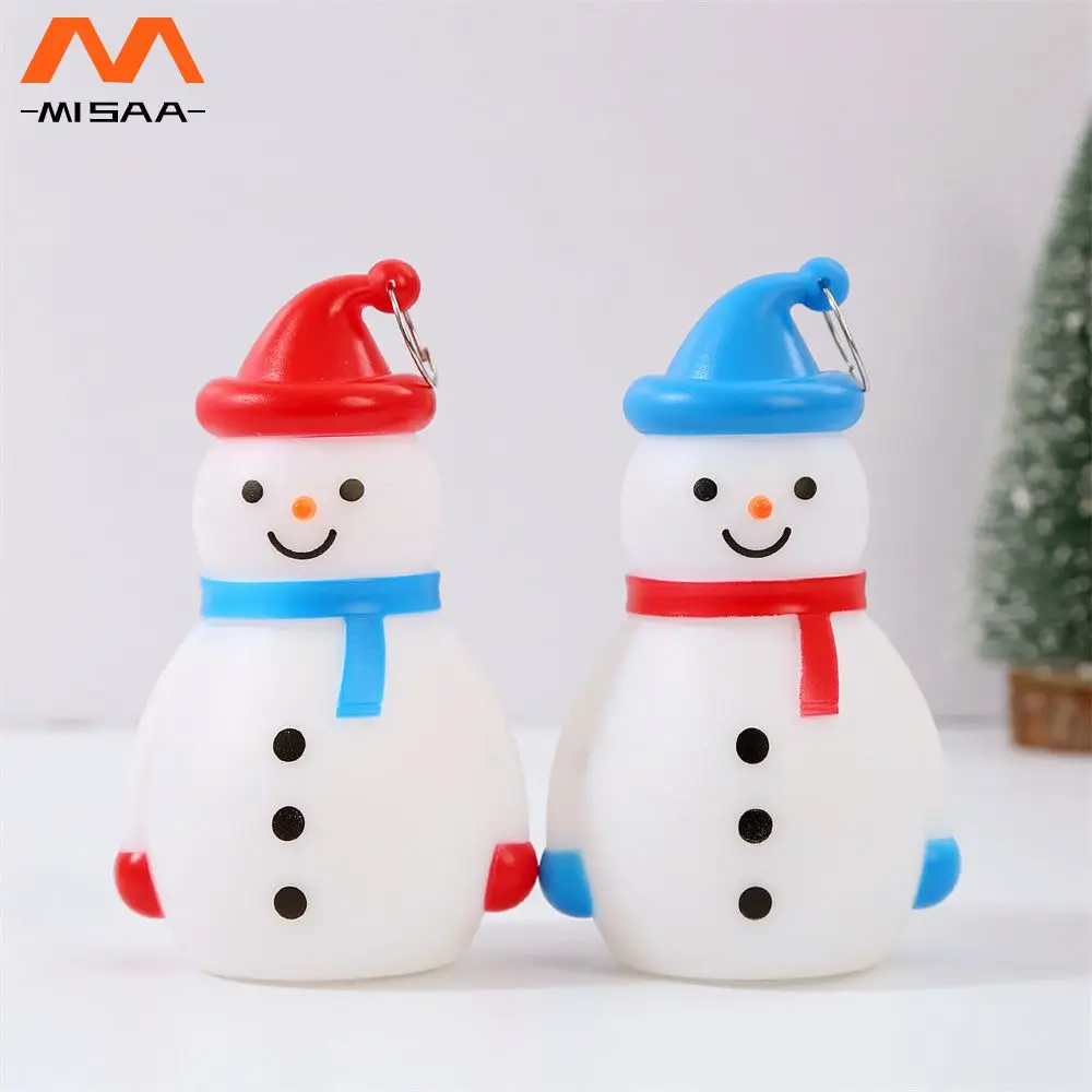 

Night Light Festive Festival Snowman Luminous Decorative Cute Christmas Snowman Decoration Home Decoration Unique Pendant Lovely
