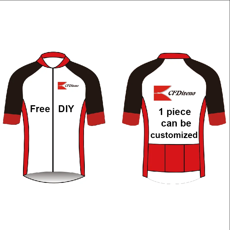 CustomShortSleeveCyclingJerseyDIYYourOwnCyclingClothing