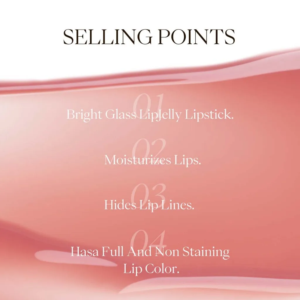 Joocyee Glazed Rouge Upgrade Crystal Frozen Film Version Moisturize Glass Lipstick Lip Makeup Smoky Longlasting Lipstick