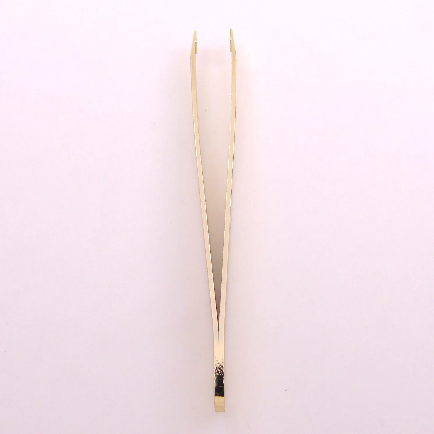 Eyebrow Tweezers Stainless Steel Rose Gold Makeup Tool Pincer Clips For Face Hair Removal