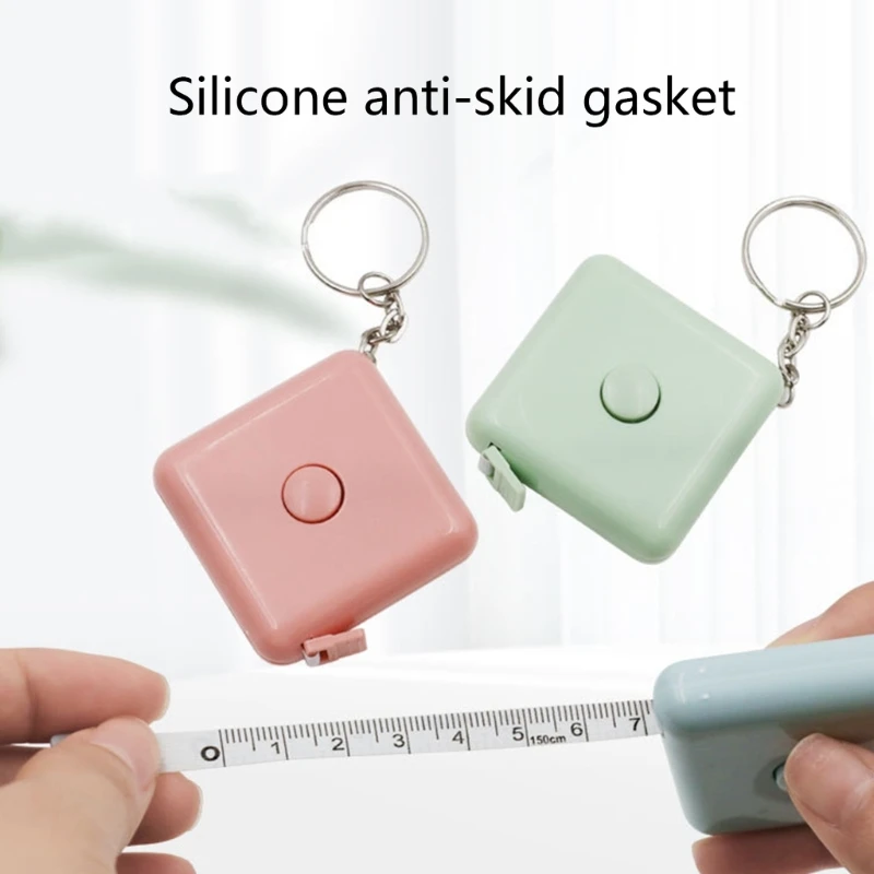 Measuring Tools Retractable Ruler Tape Measure Keychain Keyring for Tailors tape measure measuring tape