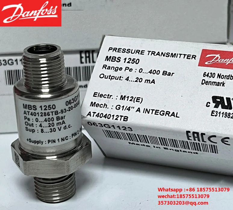 

Для DANFOSS MBS1250 063G1496 063G1726 063G1435 063G1512 063G1293 063G199 1 датчик давления 1 шт.