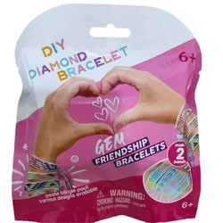Handmade Adjustable Diamond Painting Bracelet - Creative DIY Embroidery Jewelry Kit (In bags)