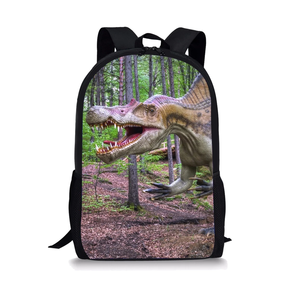 Dinosaur Pattern Kids School Bags Children Backpack For Girls Boys Student Book Bag Schoolbags Large Capacity Traveling Backpack