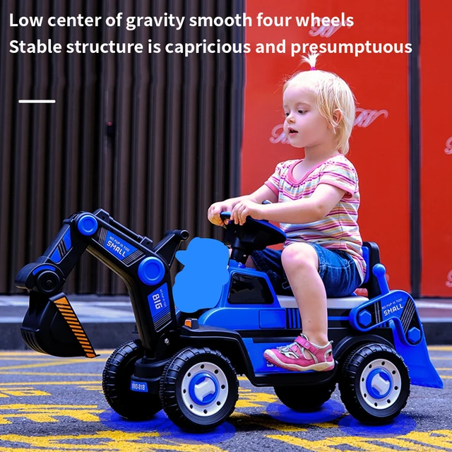 Children Electric Toy Car Excavator Can Be Remotely Controlled And Can Excavate Super Large Engineering Vehicle Kids Ride On Toy 1